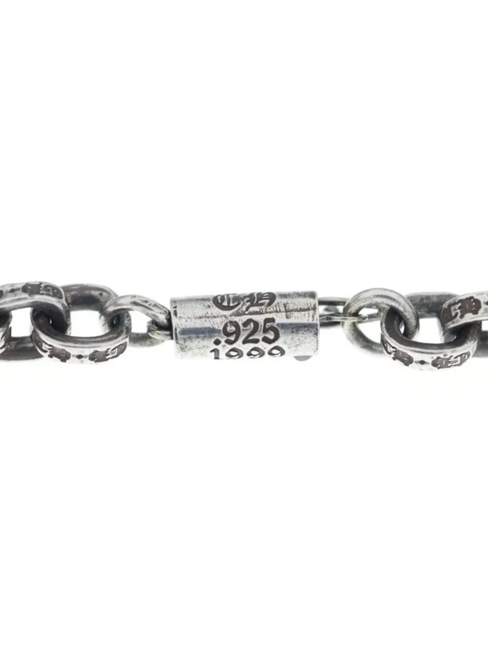 Chrome Hearts Paper Chain 20 Necklace Silver